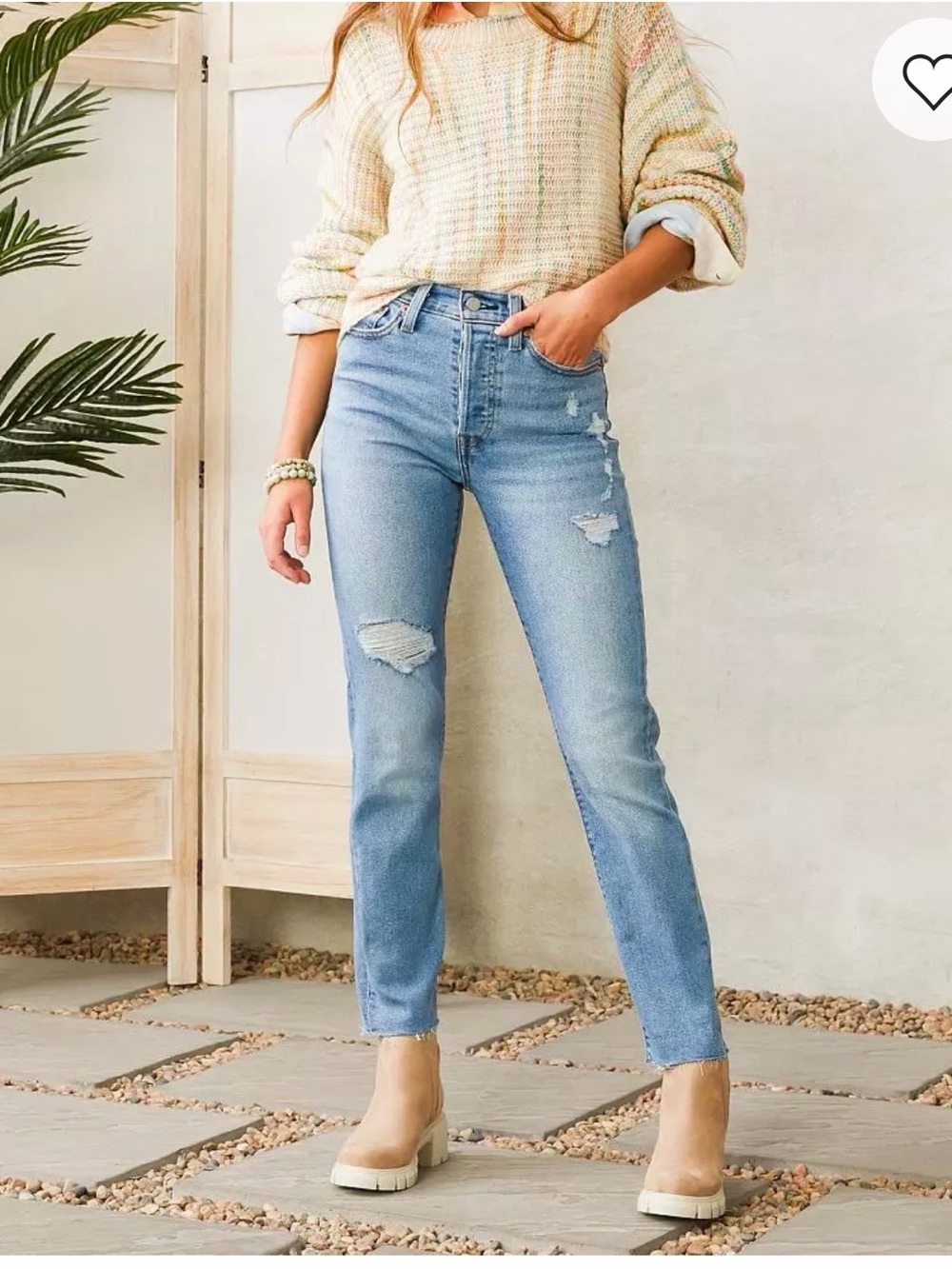 Levi’s Wedgie Straight Jeans